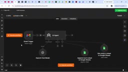 Build a Gmail → Google Sheets Automated CRM with n8n: A Step-by-Step Tutorial