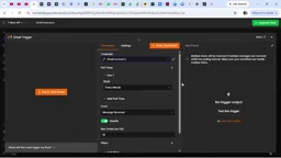 Configuring the Gmail trigger