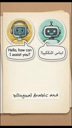 Bilingual AI support in Arabic and English