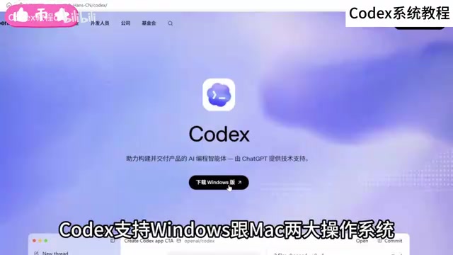 The official website detects your operating system automatically