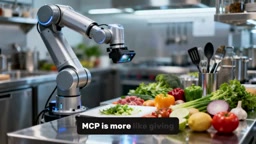 MCP 让 AI 助手去发现餐厅能做什么、理解工具并做出选择