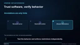 Test and enforce restrictions independently