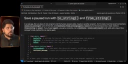 Viewing pause and interruption state
