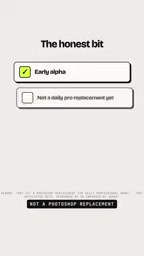 Not ready for daily professional use, and unaffiliated with Adobe
