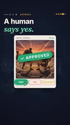 Because AI still makes mistakes.