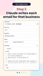 Step three, it saves a Gmail draft