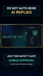 AI Auto-Reply Pitfalls: Add a Human Approval Gate to Protect Your Brand