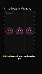 GitHub issues from your backlog go in on one end.