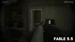 Fable 5.5 generating a playable 3D shooter game in one shot