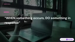 When something happens, respond accordingly