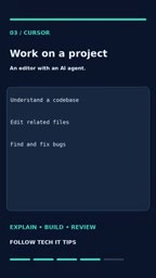 Asking Cursor to explain how an API request flows through the project