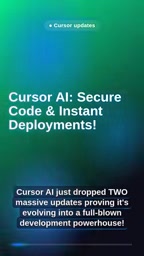 Cursor AI's Two New Features: Secret Leak Prevention and One-Click Deployment