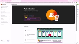 Backend permissions and authentication settings