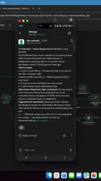 Full churn alert notification pushed by the automation