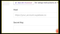 Configuring vector store options in Supabase