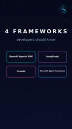 A Selection Guide to Four Agentic AI Frameworks: OpenAI, LangGraph, CrewAI, and Microsoft
