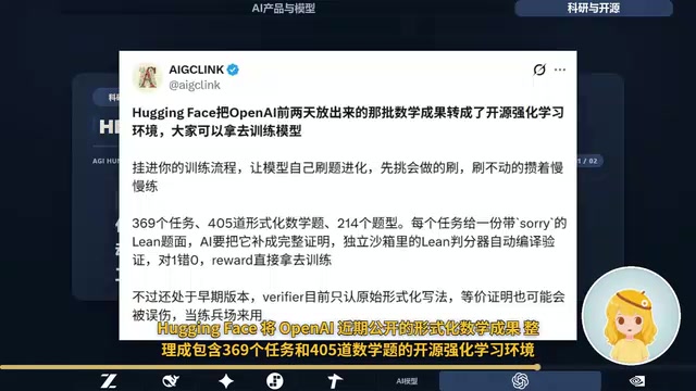 HackingFace整理的形式化数据显示