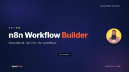 n8n Workflow Builder: Generate Complete Automation Workflows with a Single Sentence