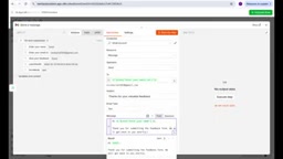 Configure email body expressions