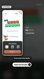 The first level's animation transitions are smoother than expected