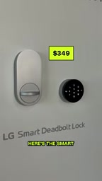 deadbolt lock which is a UWB enabled smart lock.