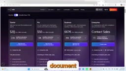 Document Q&A tool and prompt management features