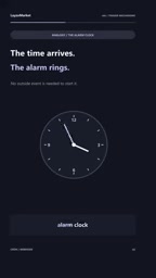 Cron Trigger is like an alarm clock