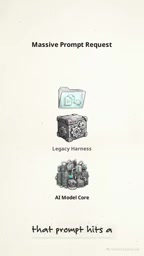 Prompts must pass through a middle layer managing tools and memory before reaching the AI