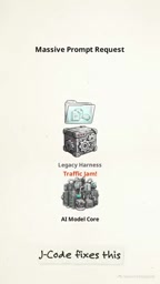J-Code removes the bloated middle layer and rebuilds the base with Rust
