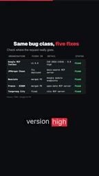 The fix is on screen.