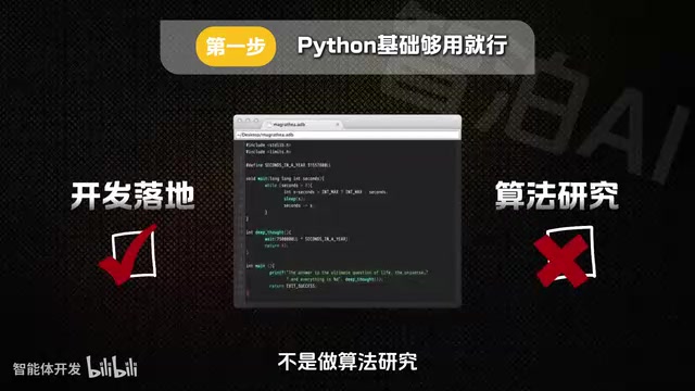 Python only requires two things