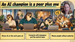 They do the team's work,