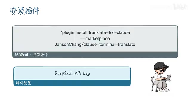 Entering an equals sign skips translation for a single message; slash commands control switch states