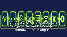 Chunking left for a future episode