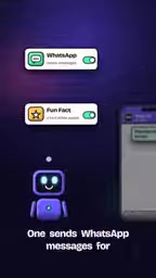 One plugin handles sending WhatsApp messages