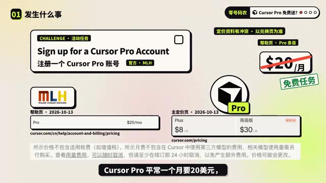 Cursor Pro免费送是真的吗?领取条件与安全避坑指南