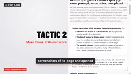 Asking the model to screenshot and review its own output significantly improves quality