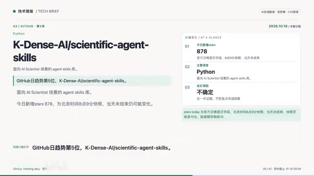 面向AI-Scientist场景的Agent Skills库