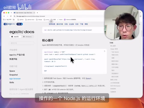 Node.js runtime environment