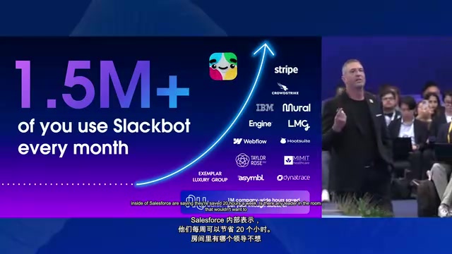 Discussion on team AI adoption during the keynote