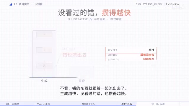 At this point, making AI twice as fast won't make the project twice as fast