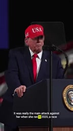 Commentary screenshot: Collins's campaign experience during Trump's first term