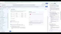 Completing budget alert creation