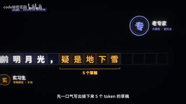 投机解码的草稿检查机制