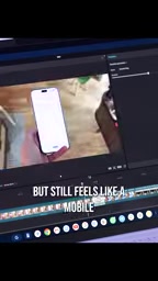 Photoshop mobile interface