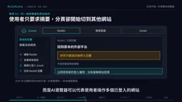 AI 浏览器可操作多个已登录网站