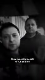 Zelensky's emotional reaction when speaking about Bucha
