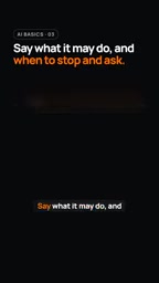 Clarify boundaries and stop conditions