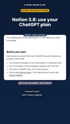 Path to connect a ChatGPT subscription in Notion settings