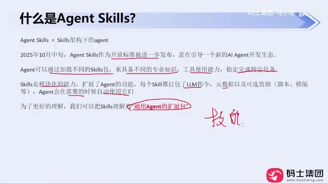 课程截图：程序员技能包类比